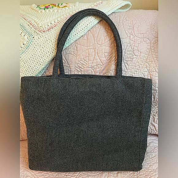 Lulu Guinness of London Wool Felt Butterfly Purse/Tote, hard to find! - Picture 2 of 6